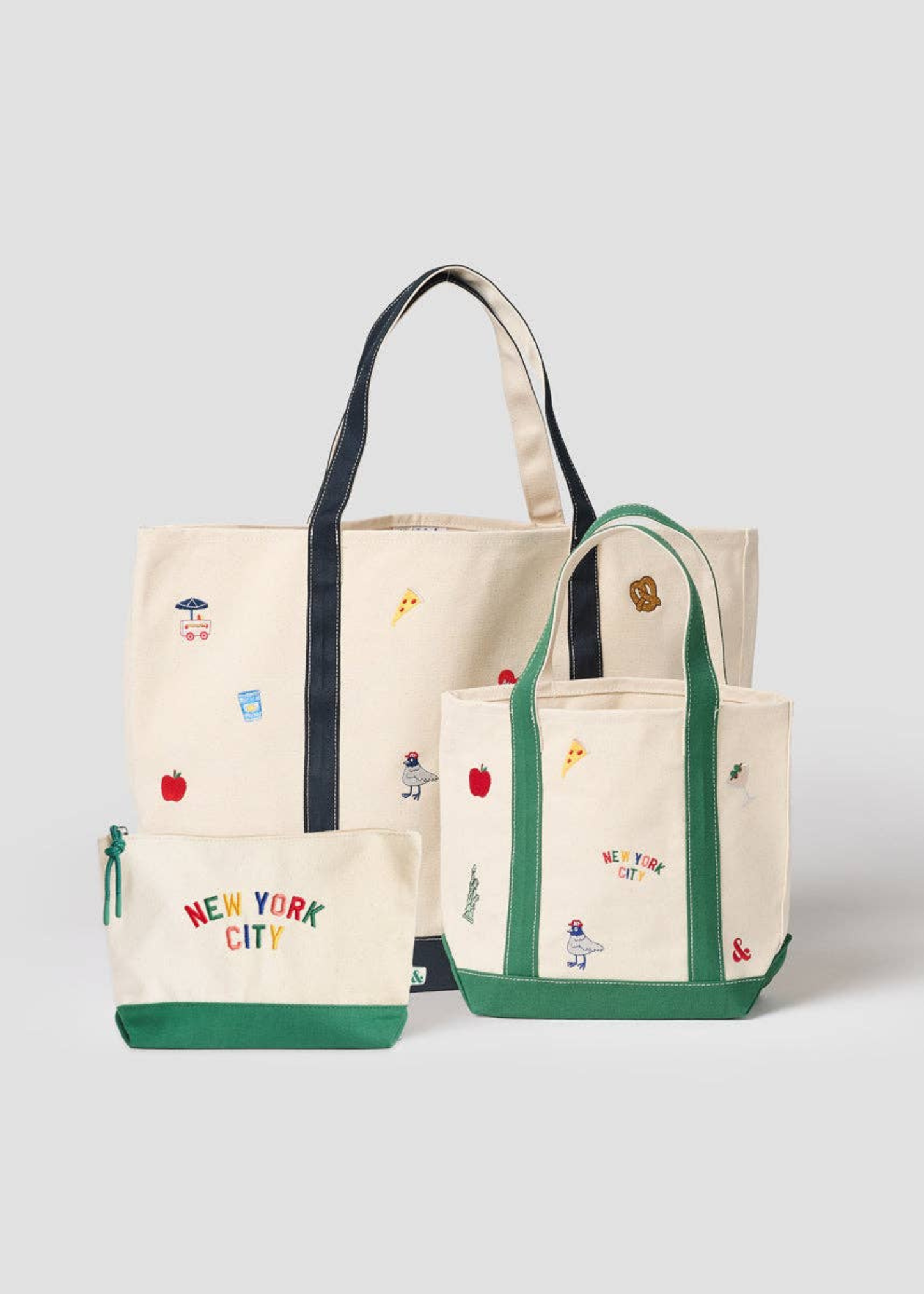 New York City icons pouch