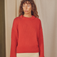 Vegan sweater, rust