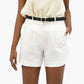 French rivera short, white