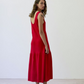Paloma dress, red