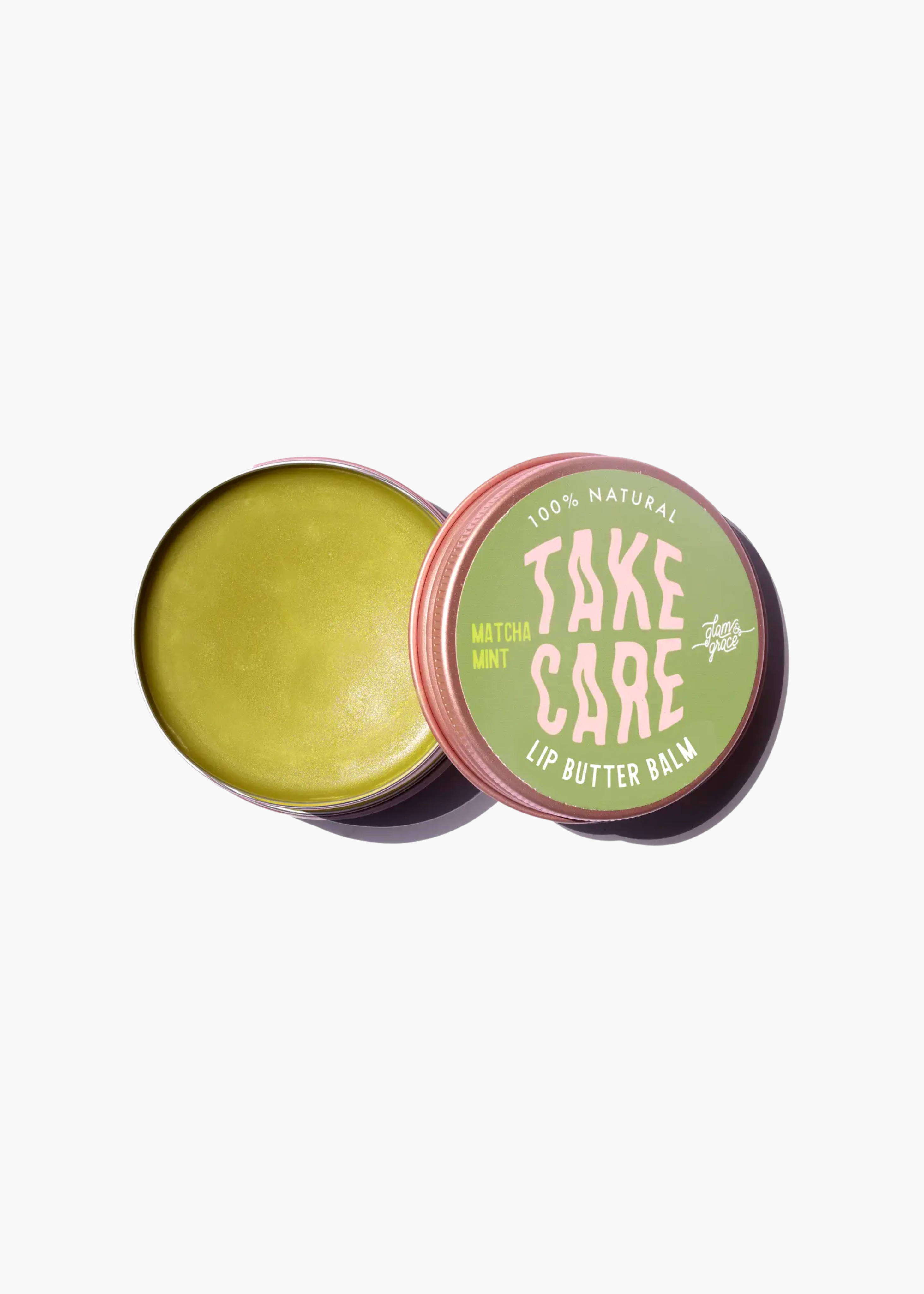 Lip butter balm, matcha mint