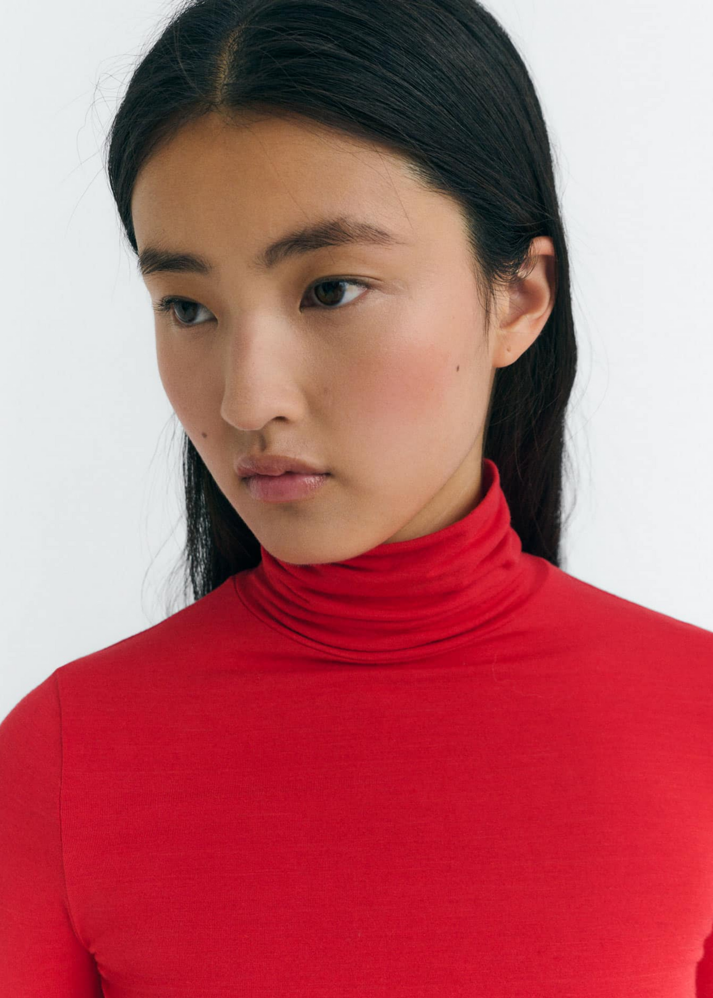 Noe cashmere top, red