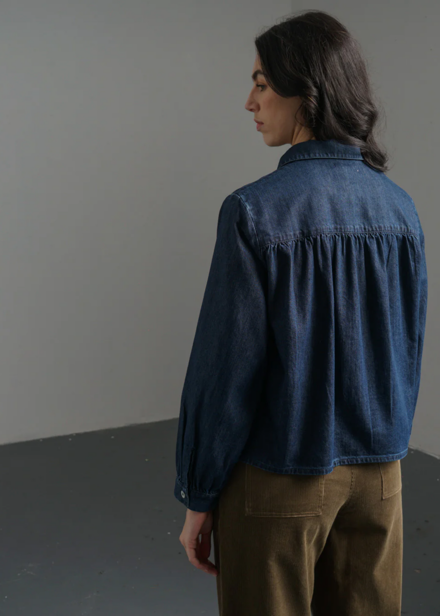 Ada cropped blouse