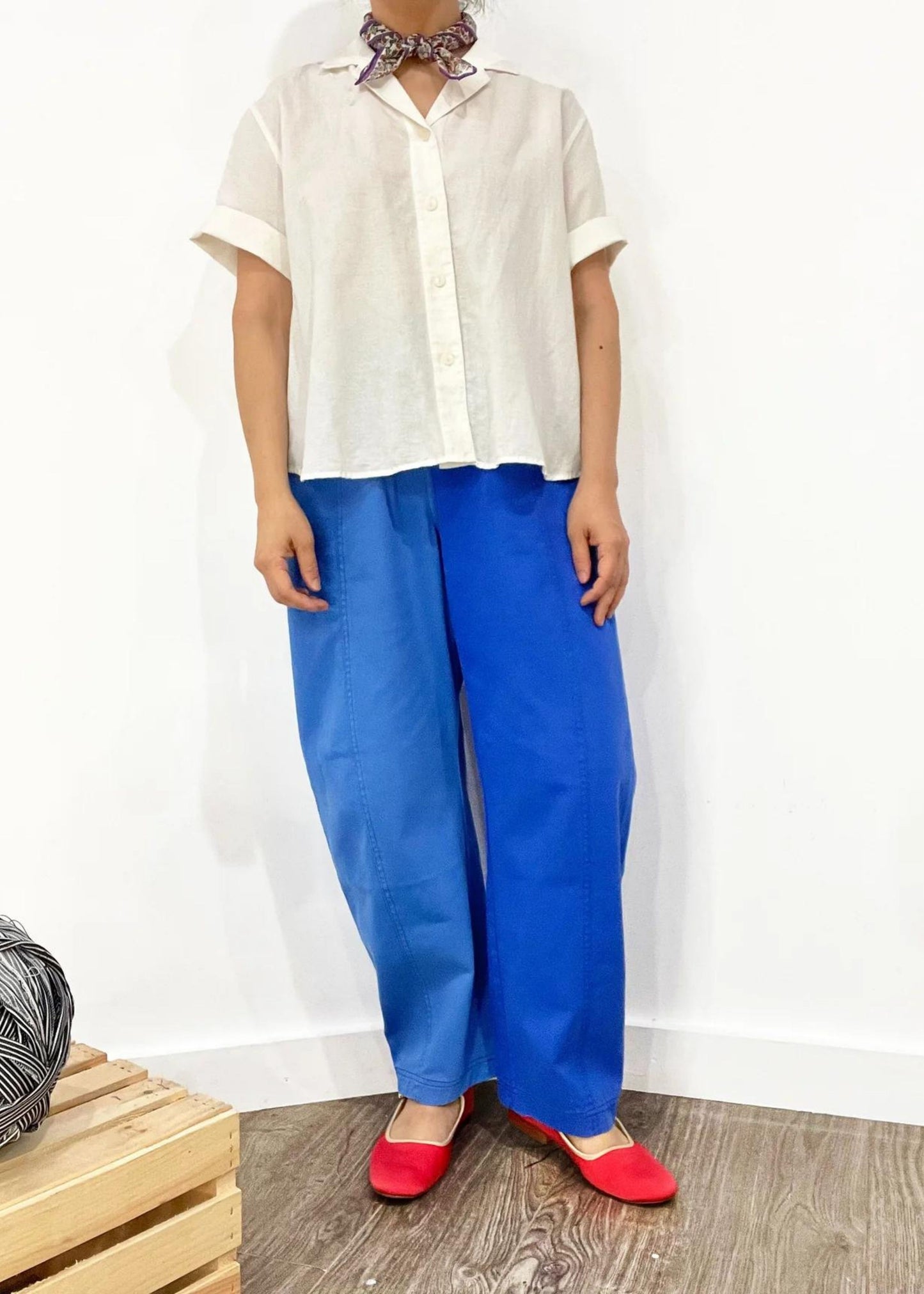 Janus pants II (with side pockets), blue