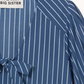 Striped bow blouse