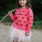 Kids love sweater, pink