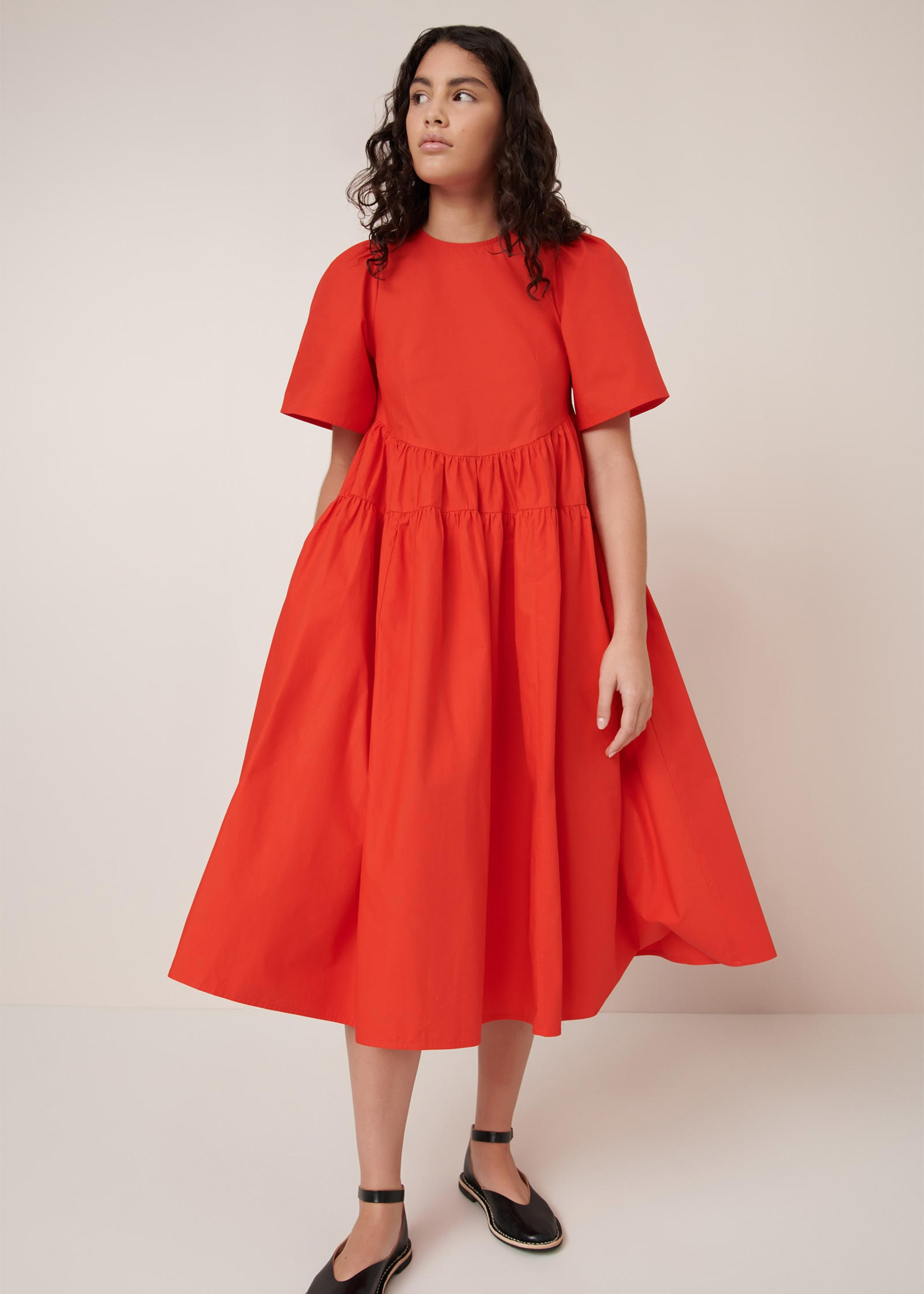 Maquette dress, red
