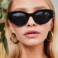 Elizabeth sunglasses, black