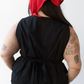 Shell flared vest