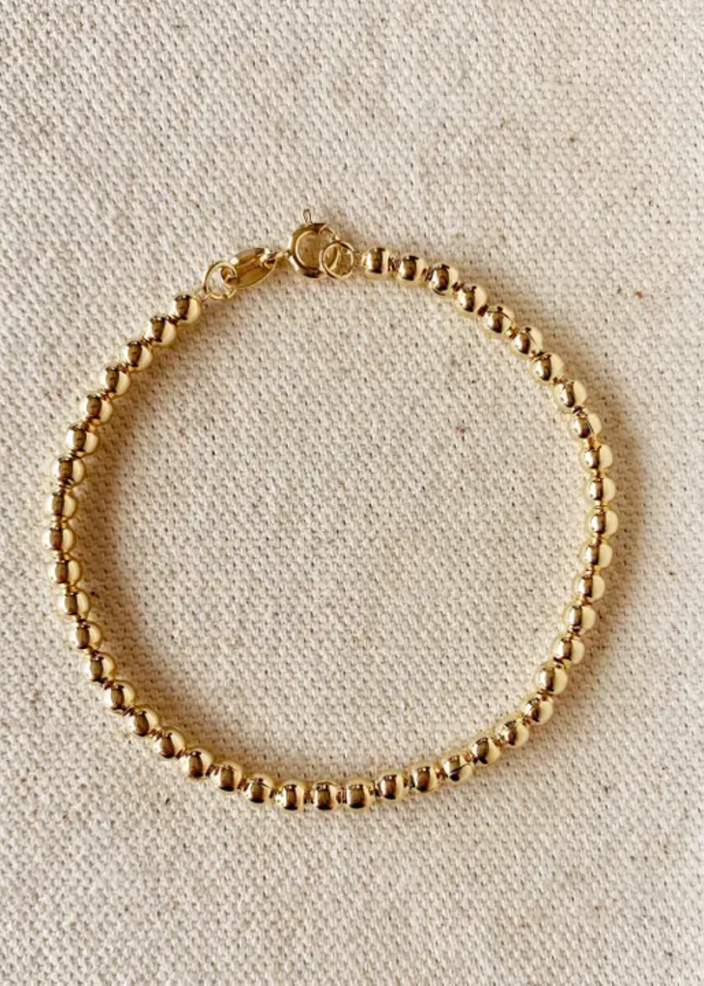 3.5 mm beaded bracelet