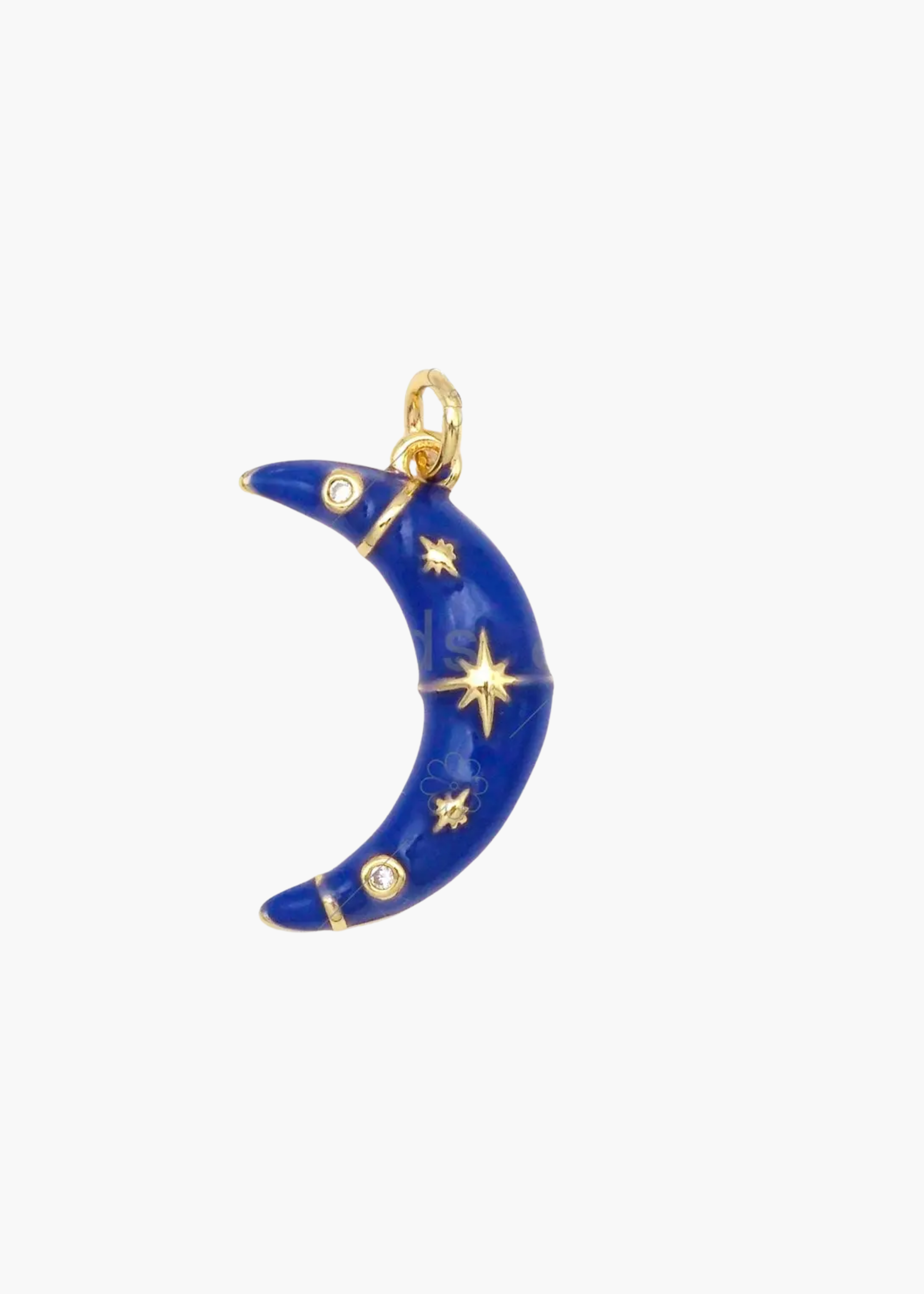 Crescent moon charm