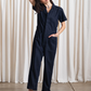 Boiler suit, black denim