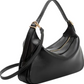 Nicolette recycled vegan shoulder bag, black
