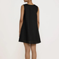 V-neck mini dress