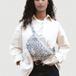 Custine bag, leopard grey