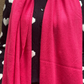 Oversized travel wrap, hot pink