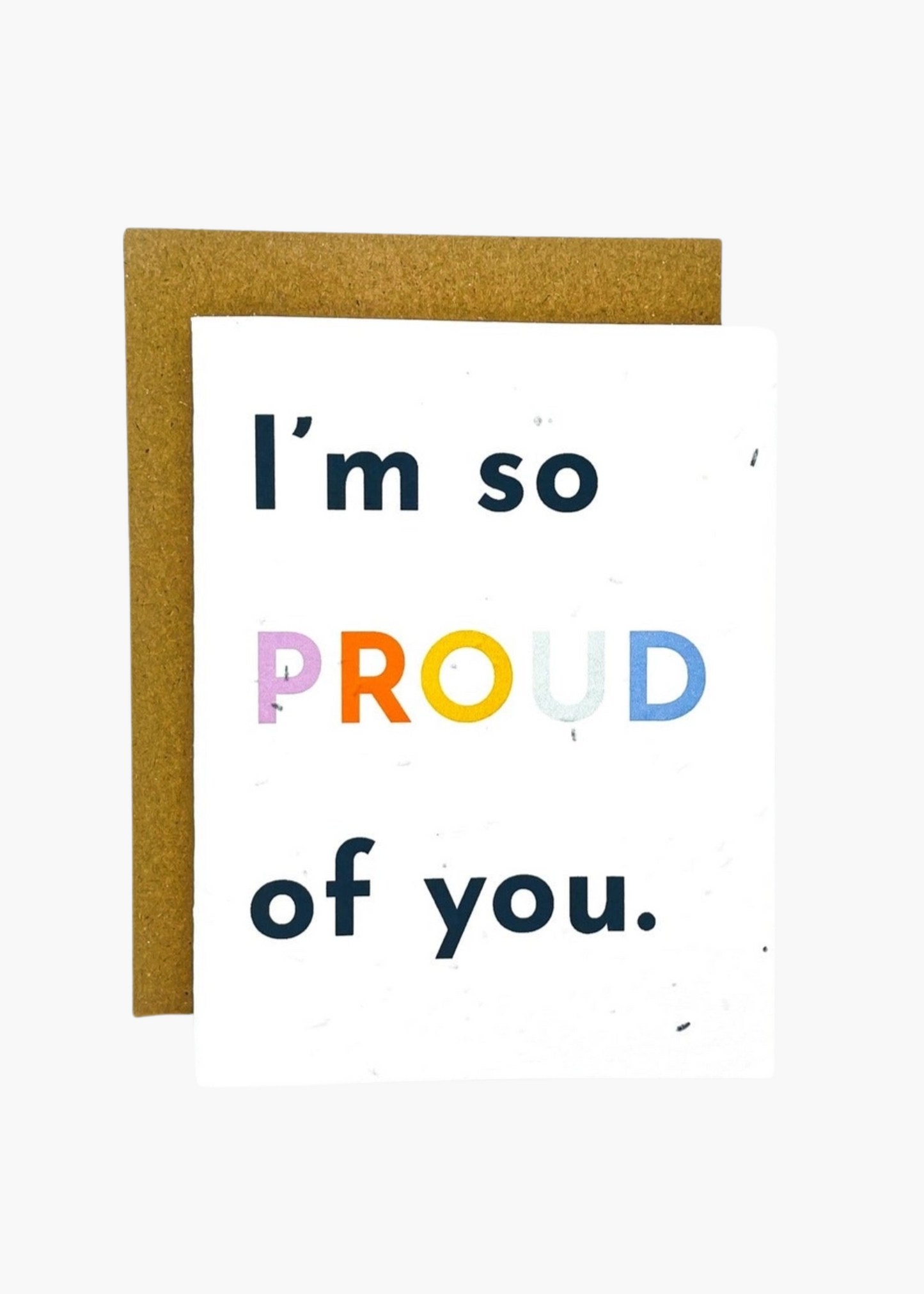 I'm so proud of you card