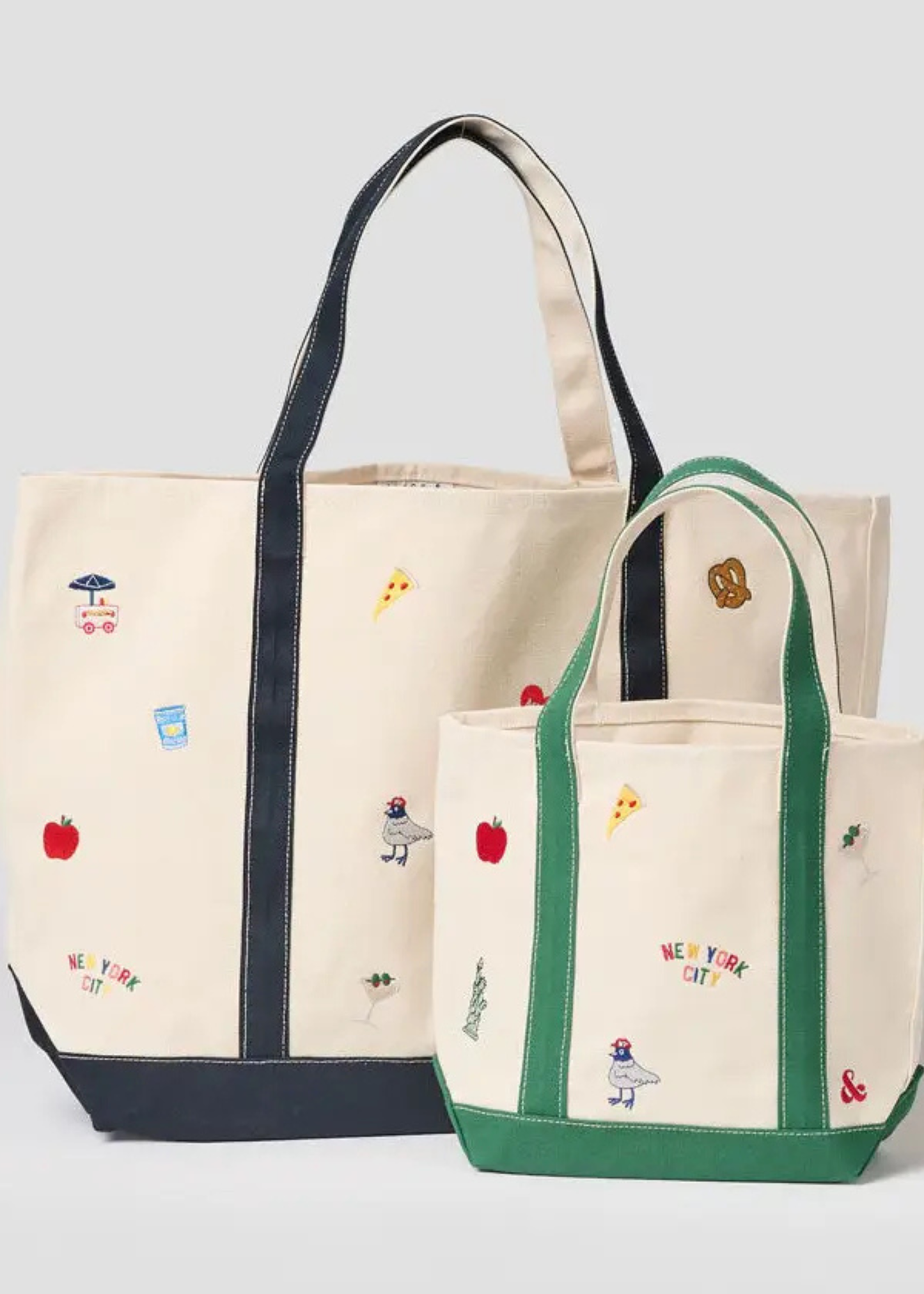 New York City icons tote, small