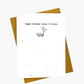 Happy belated birthday card