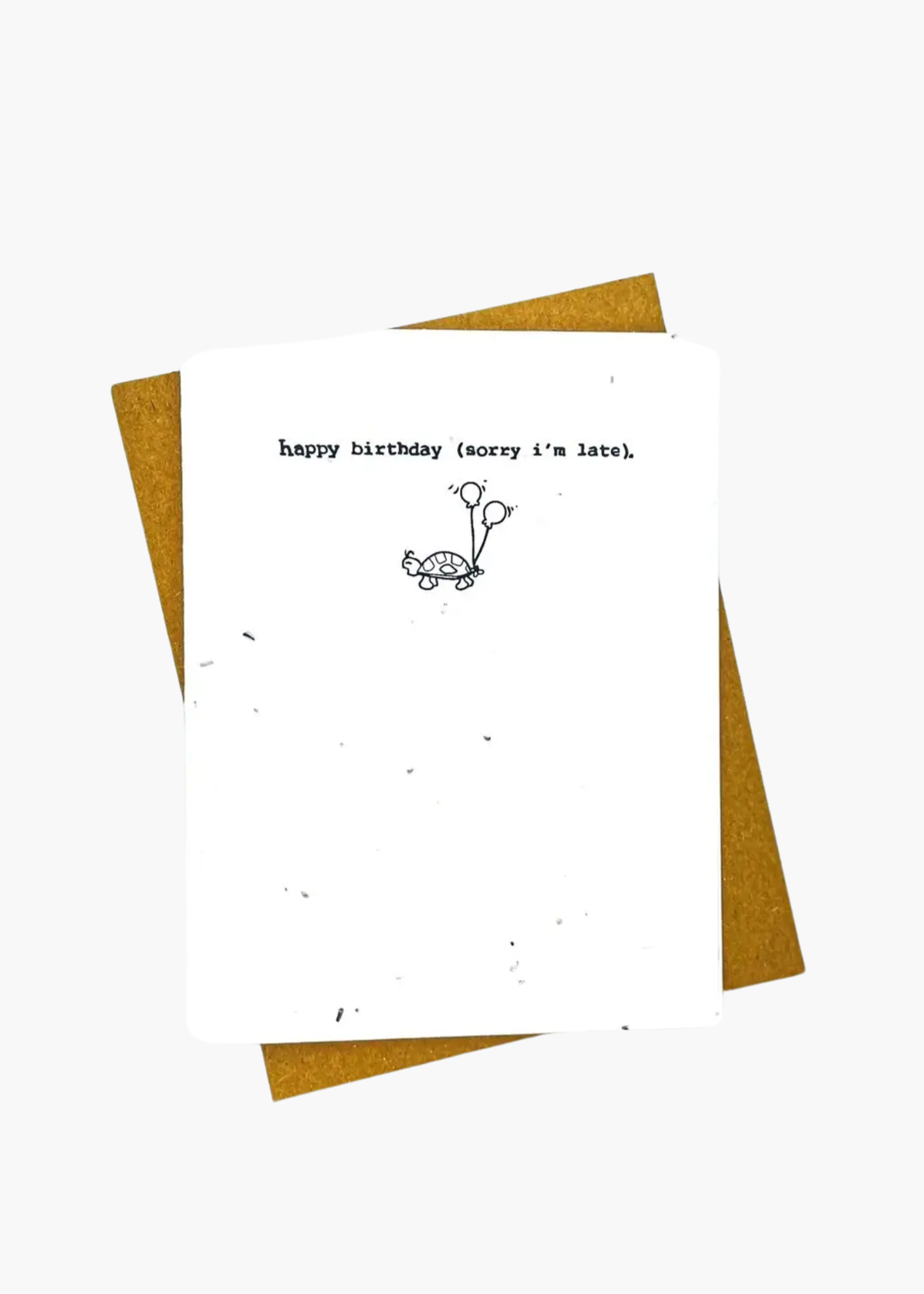 Happy belated birthday card