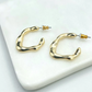 Irregular c-hoops, 22mm