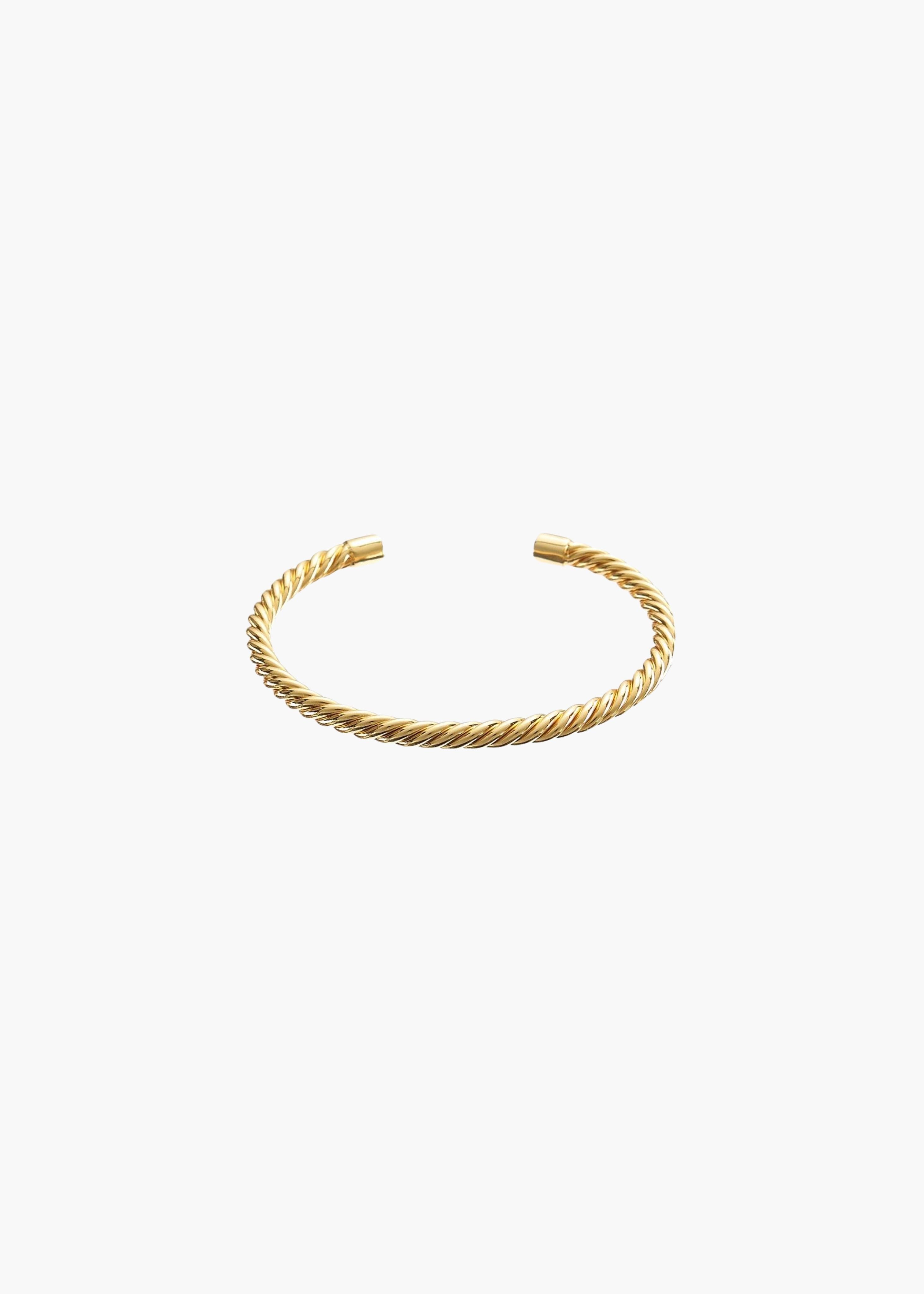 Twisted aspen bangle, mini
