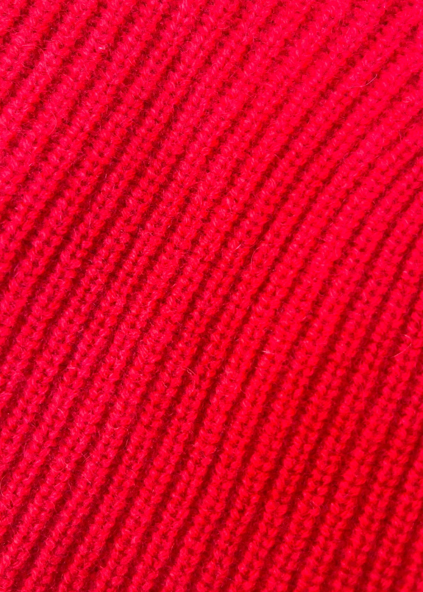Cashmere balaclava, red