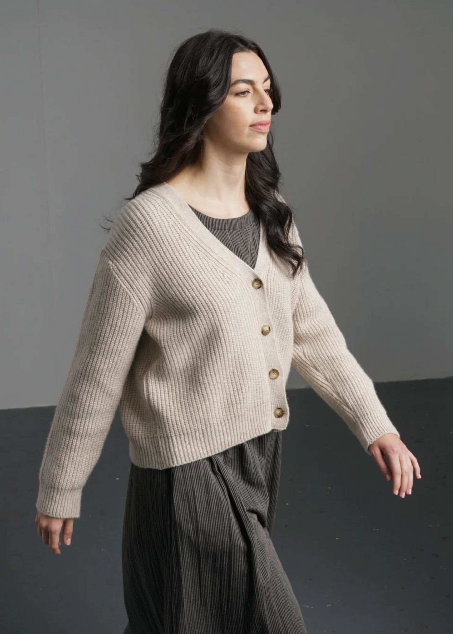 Amita ribbed cardigan