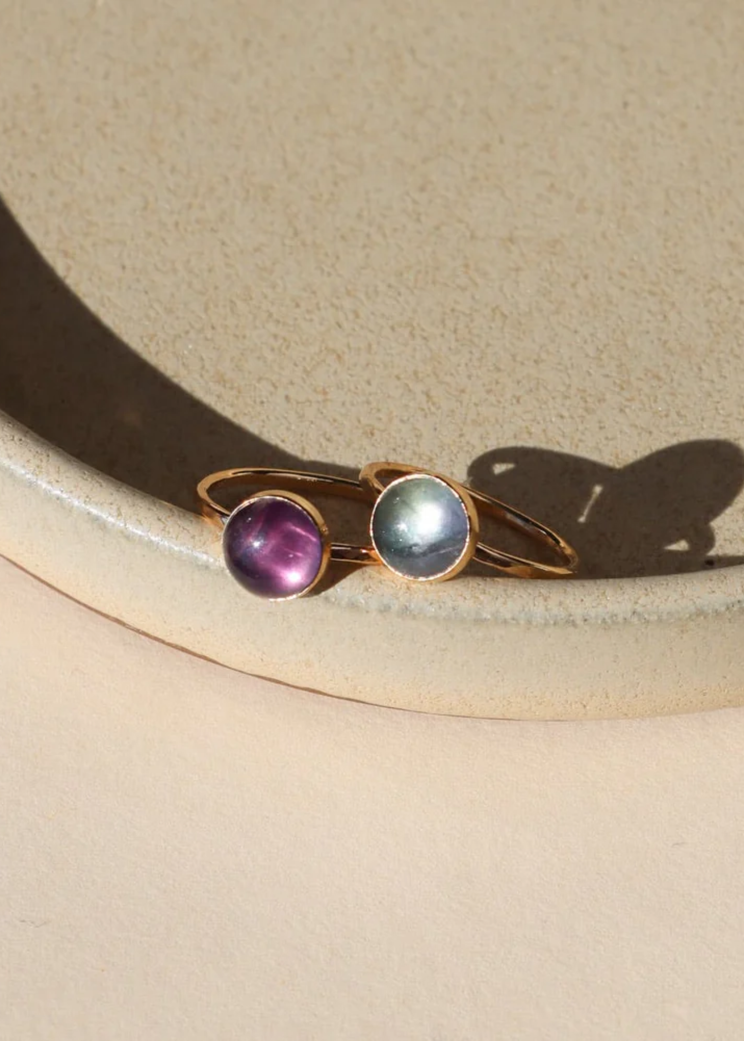 Fluorite ring