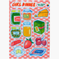 Girl dinner sticker sheet