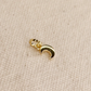 Mini crescent moon charm
