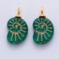 Nautilus sea shell charm