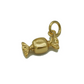 Gold candy charm