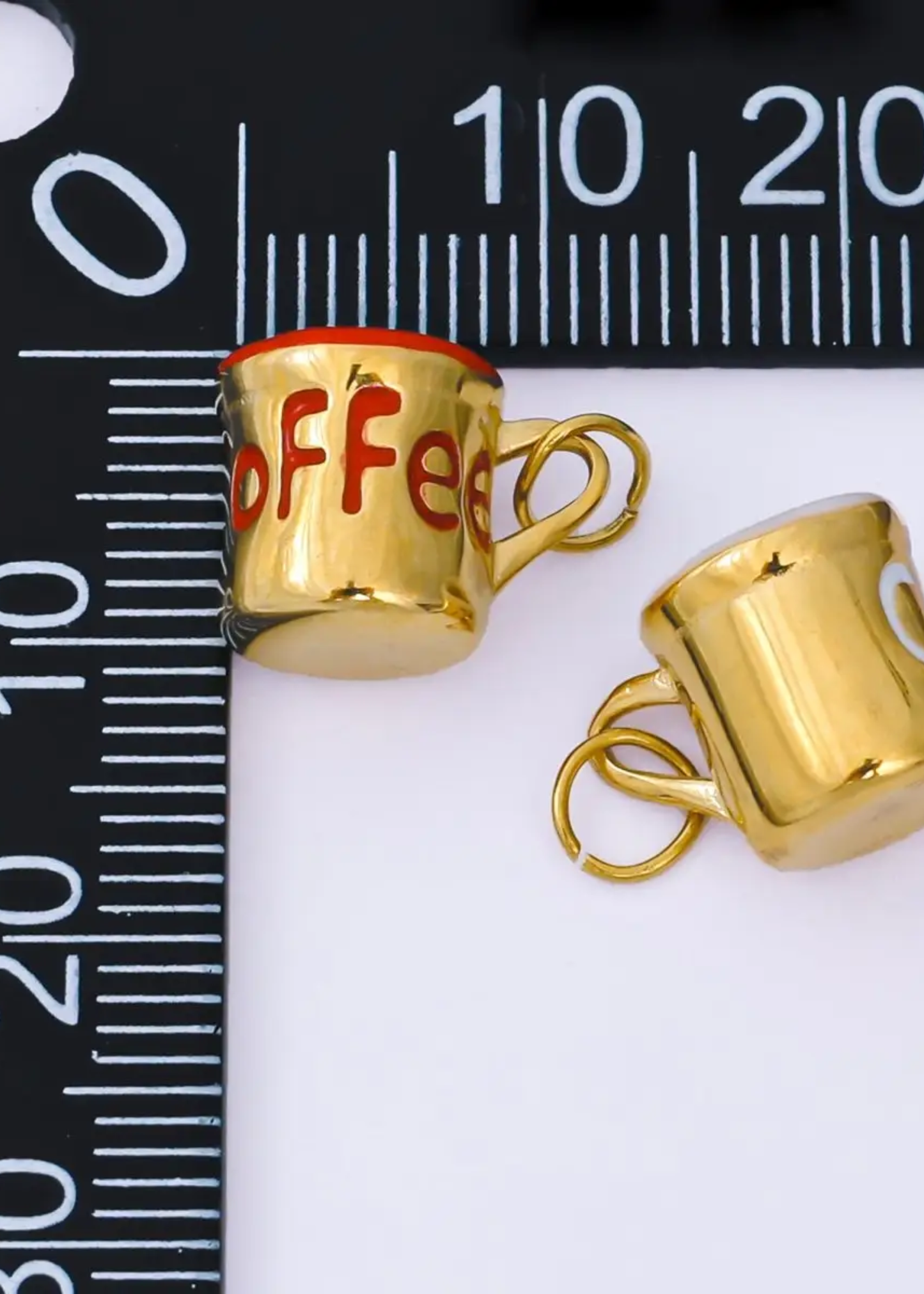 Coffee mug charm