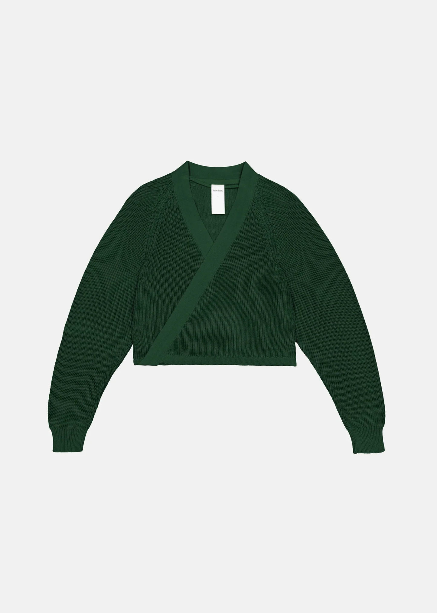 Composure cardigan, green