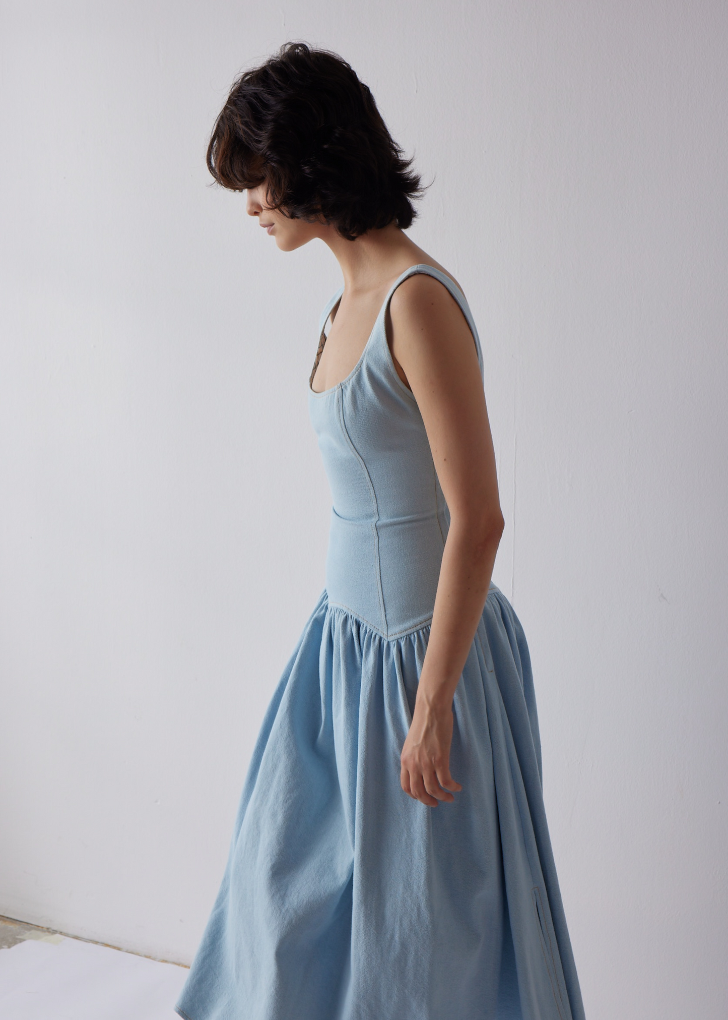 Danielle dress, light blue