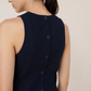 Framework dress, navy