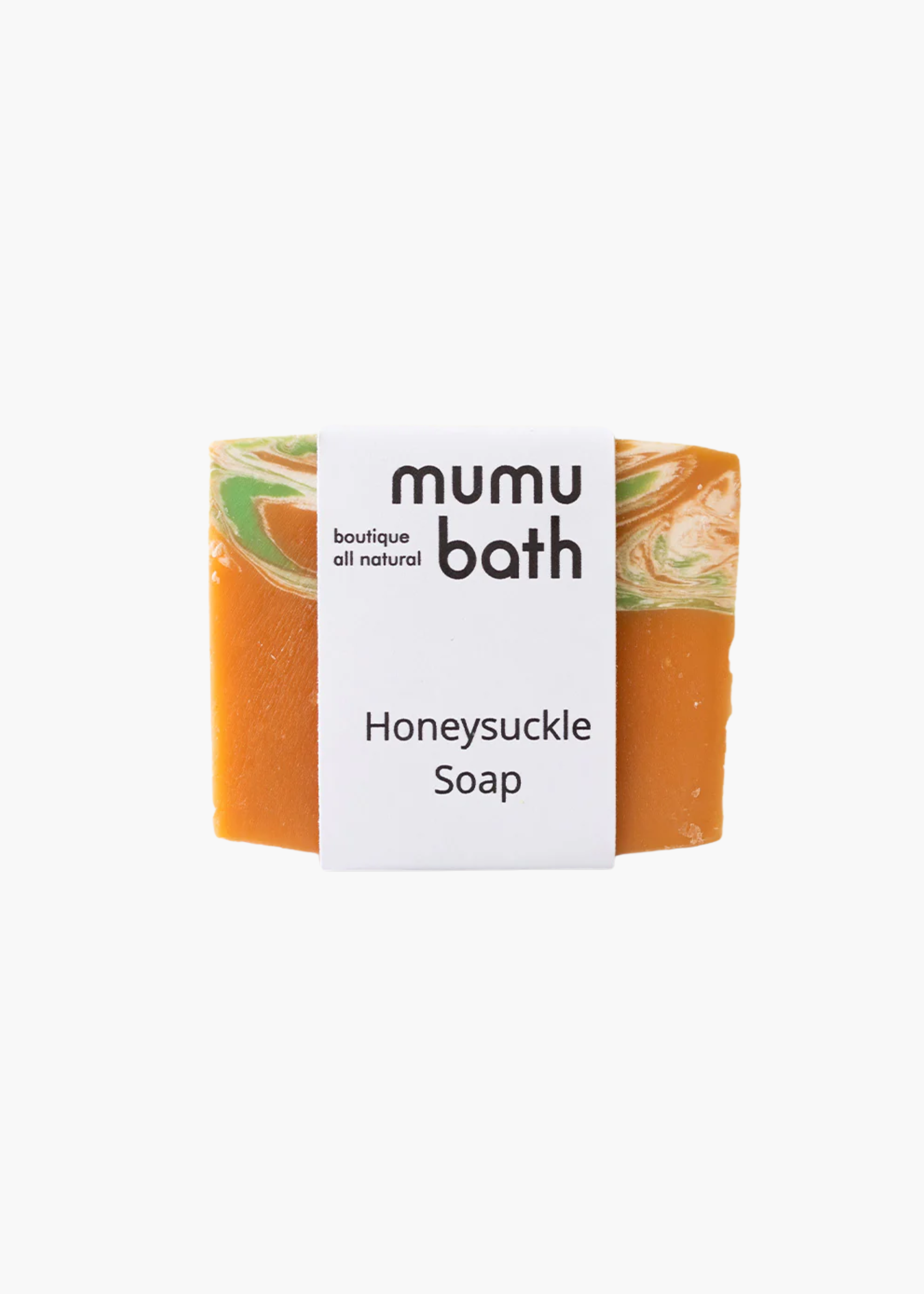 Avocado oil body soap, honeysuckle