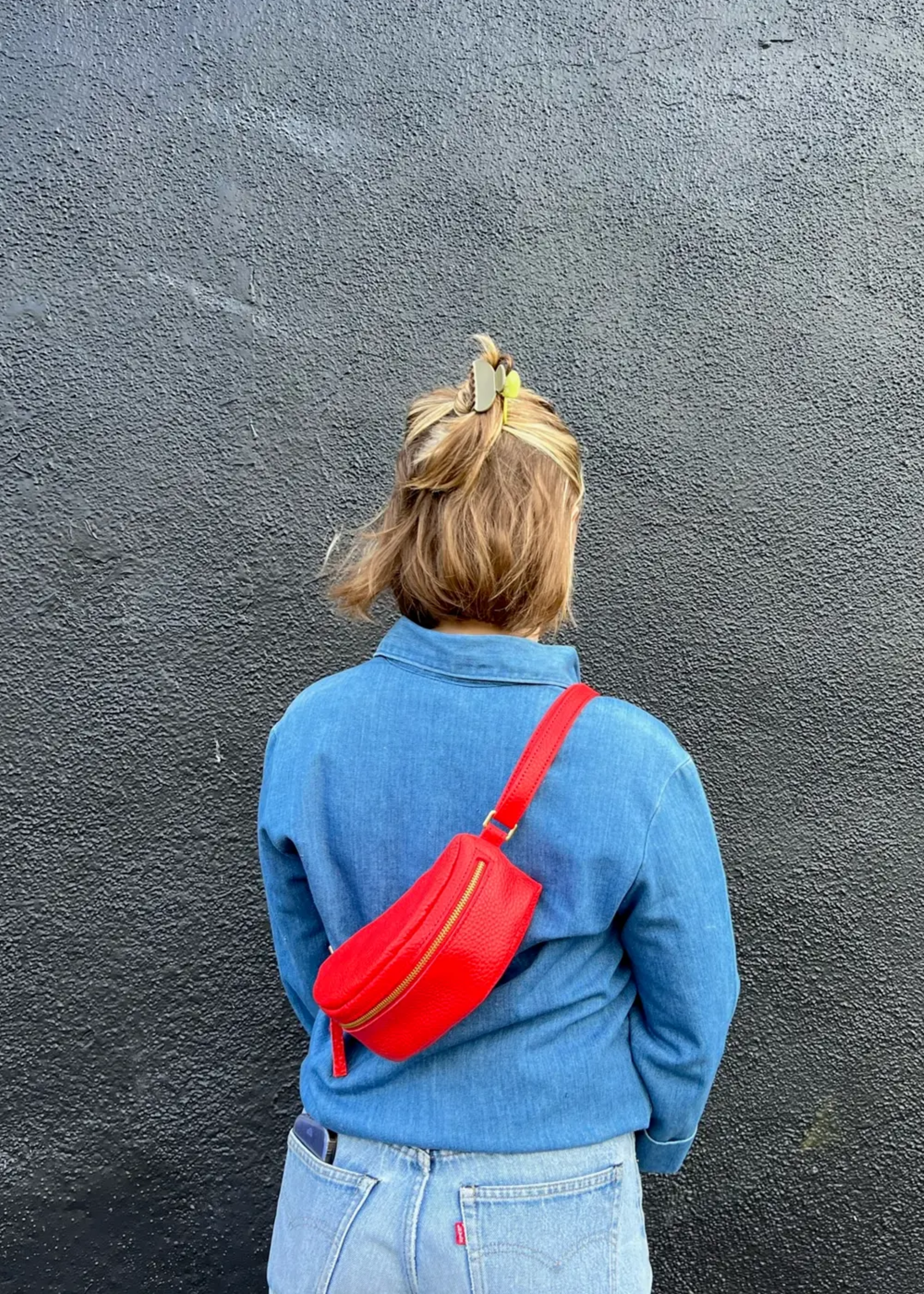 Bum bag, tomato