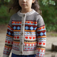 Kids bee garden cardigan