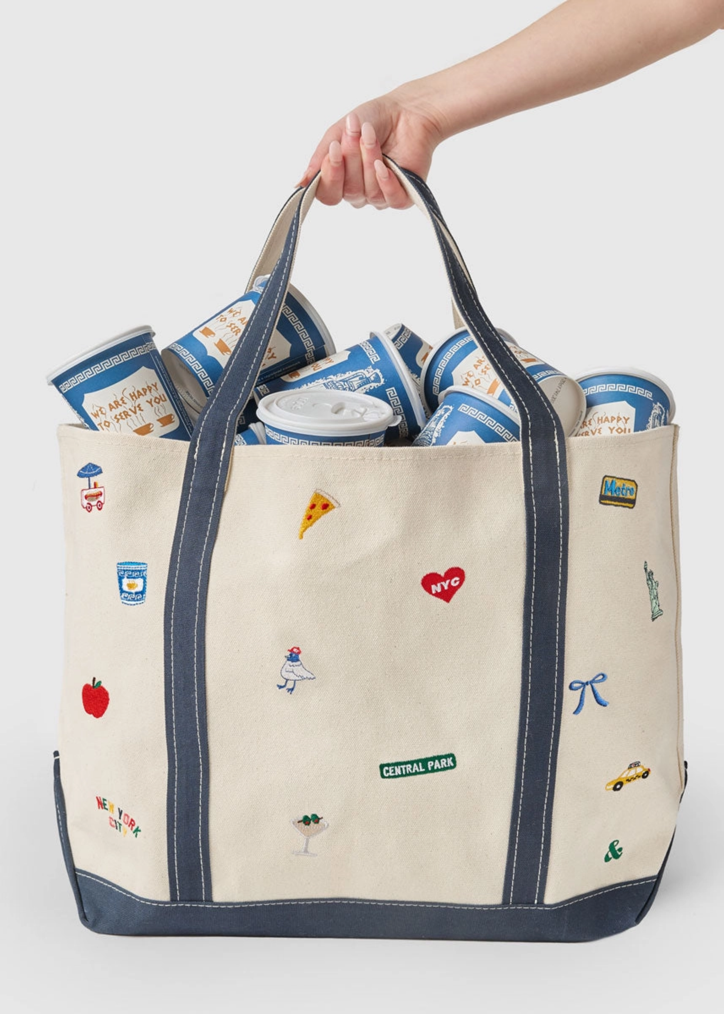 New York City icons tote