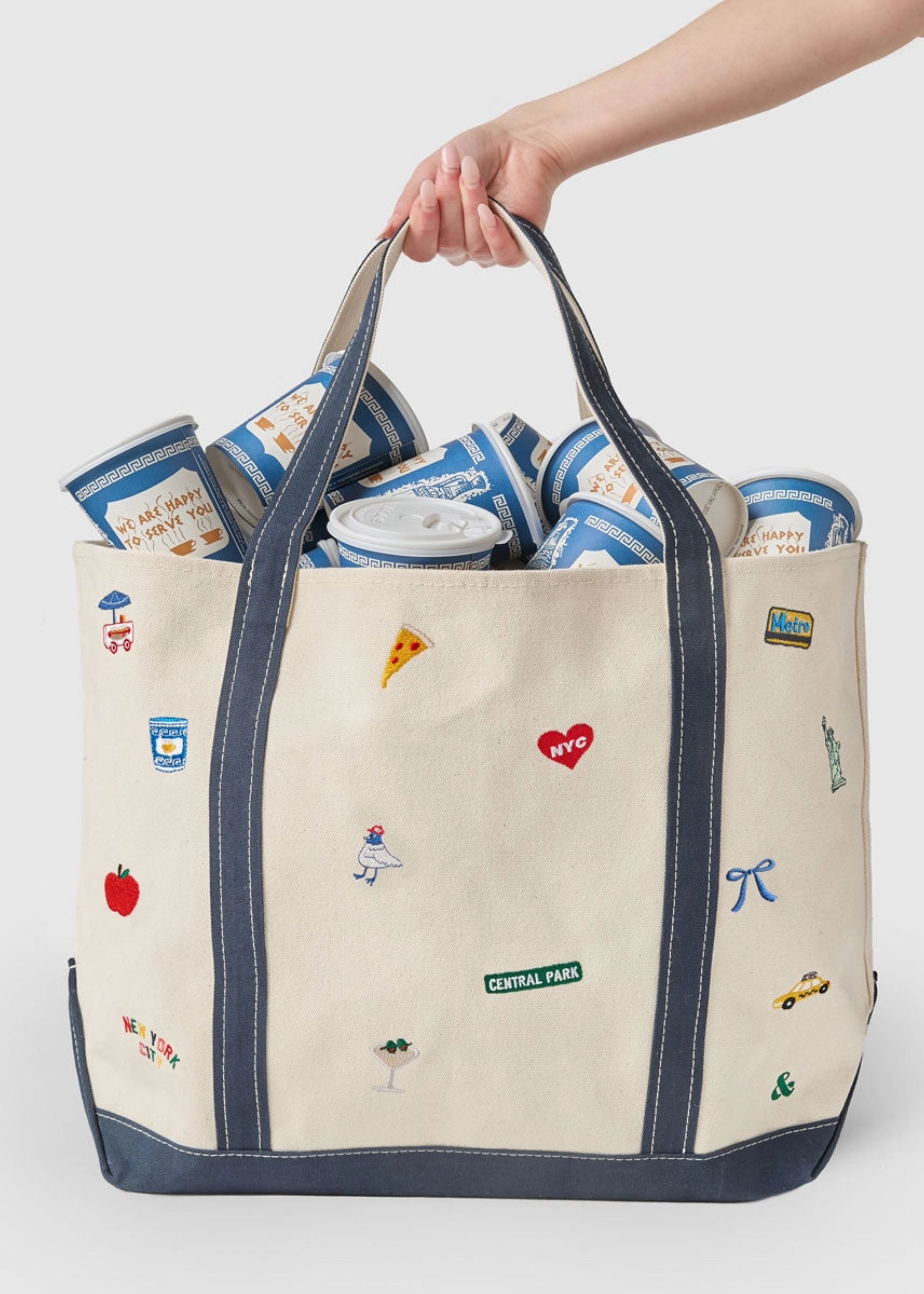 New York City icons tote