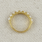 Pearl band ring