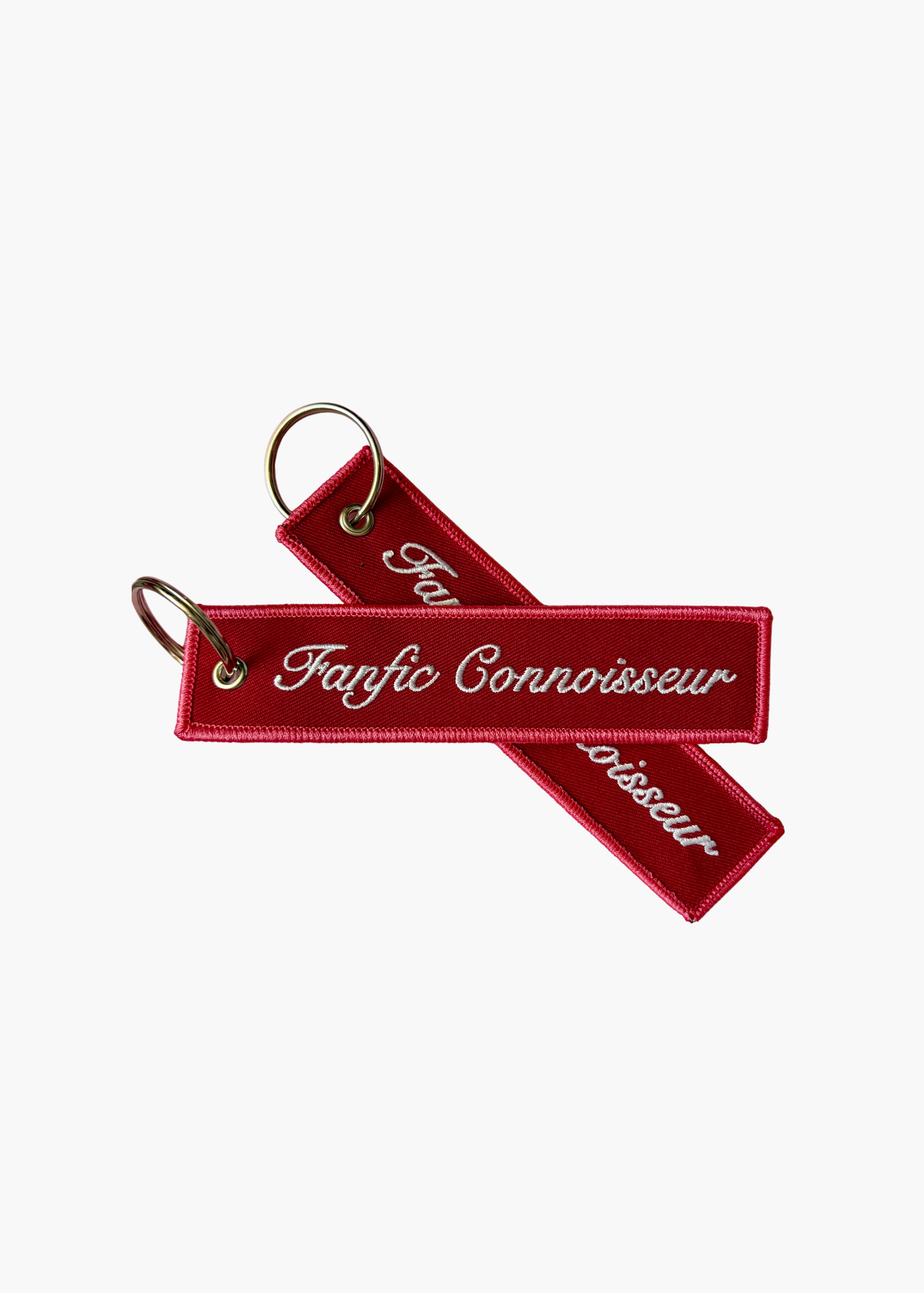Fanfic connoisseur keychain
