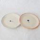Periwinkle tulip ring dish