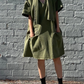 Los Angeles dress, olive