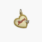 Red mama heart charm