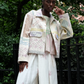 Astrid jacket, garden mosaic
