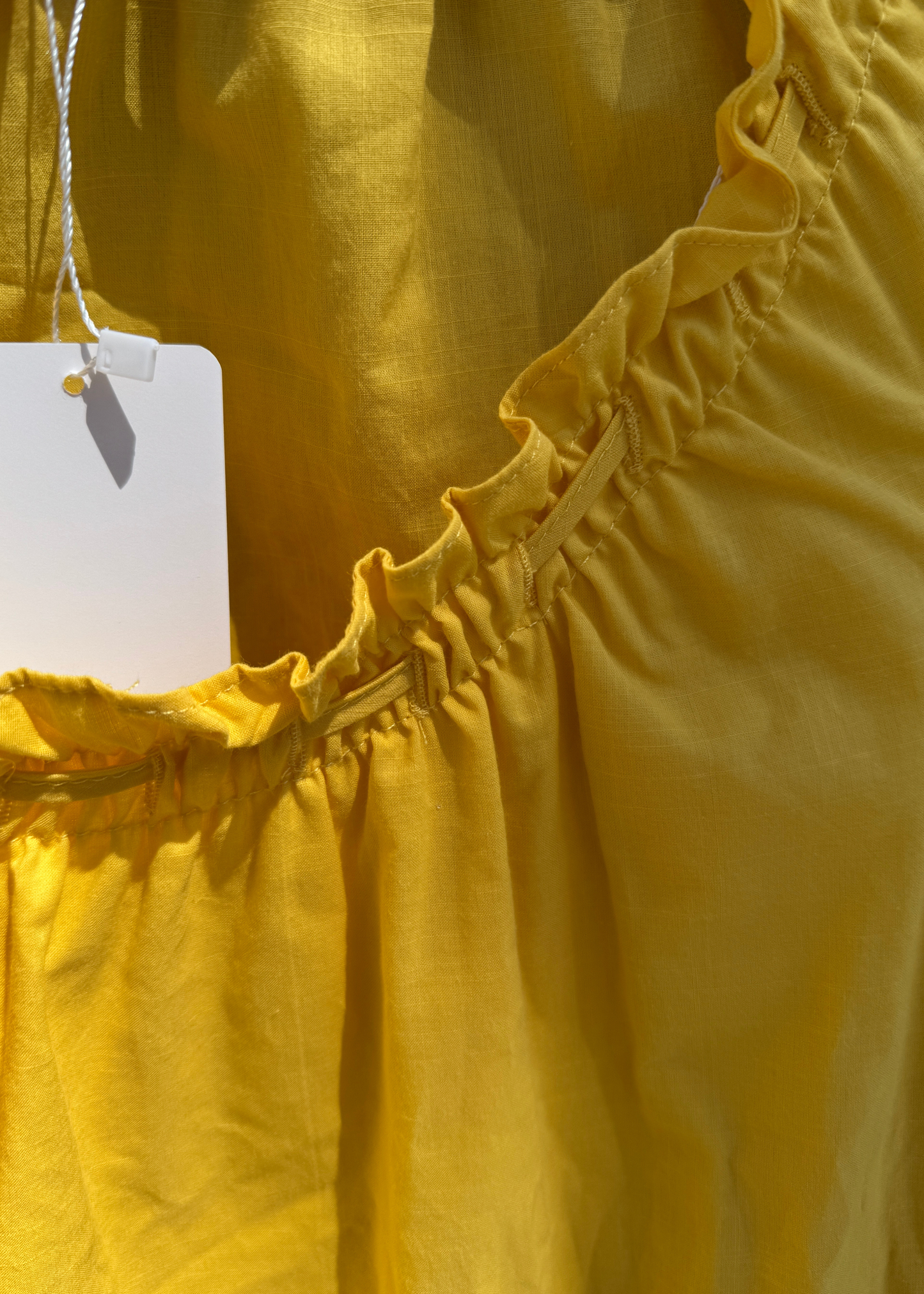 Quinn dress, yellow