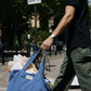 Célestins bag, stone washed denim